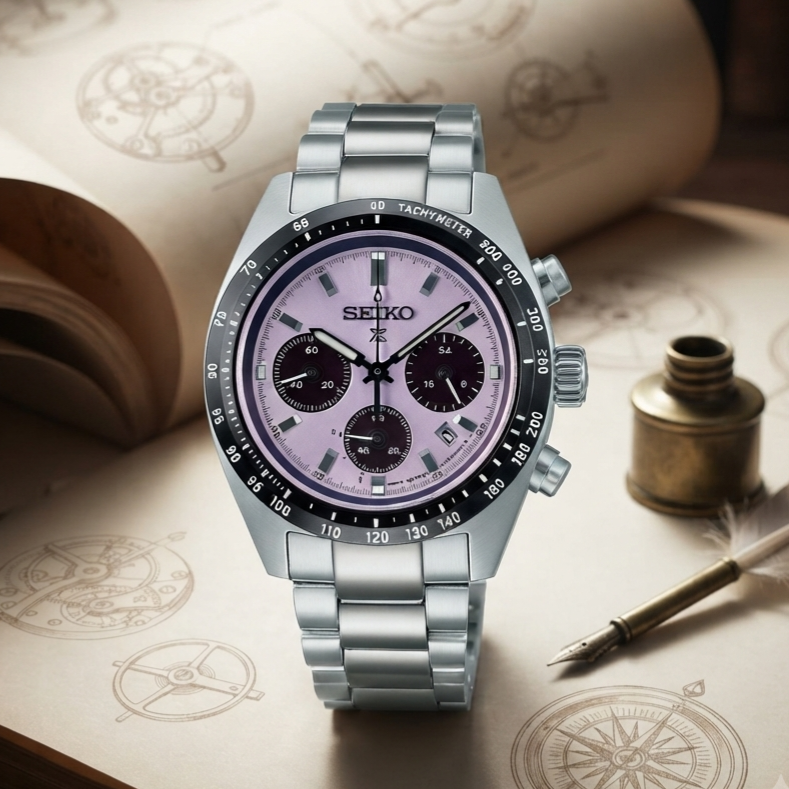 Seiko lini Prospex Speedtimer Solar Chronograph