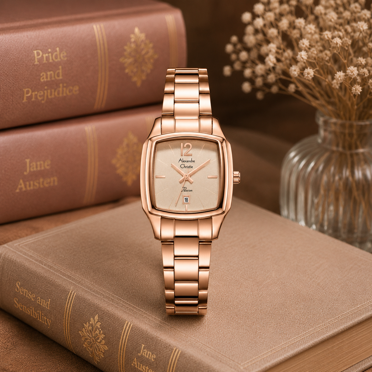 Alexandre Christie 2454 Rantai Full Rosegold