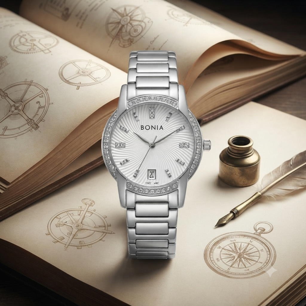 BONIA BN10257-2312S - Jam Tangan Wanita Original