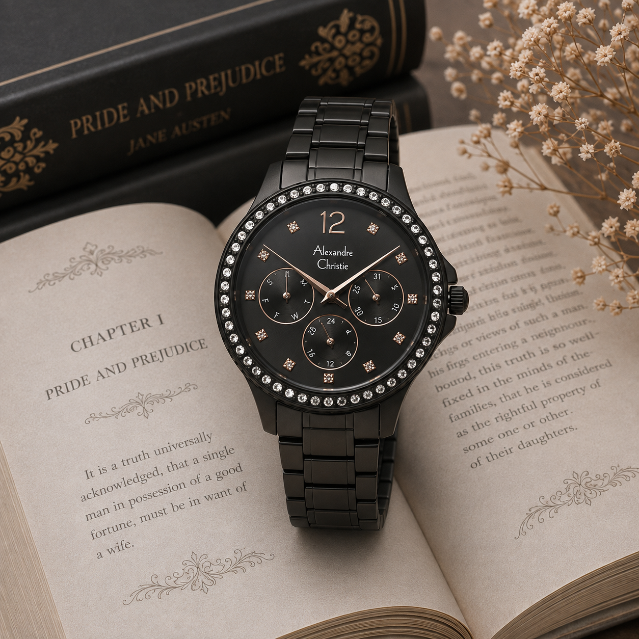 Alexandre Christie 2768 Rantai Hitam