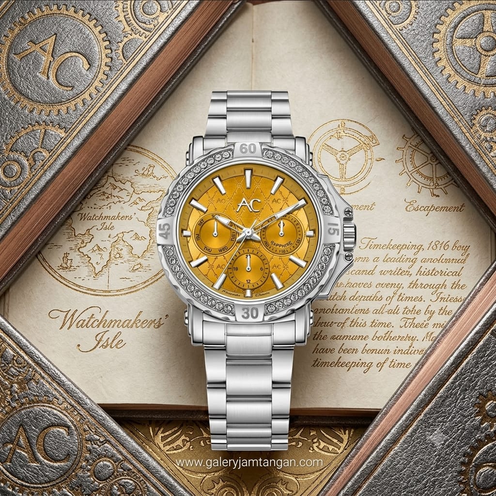 Alexandre Christie 9205 BF (AC Collection Silver Dasar Kuning)