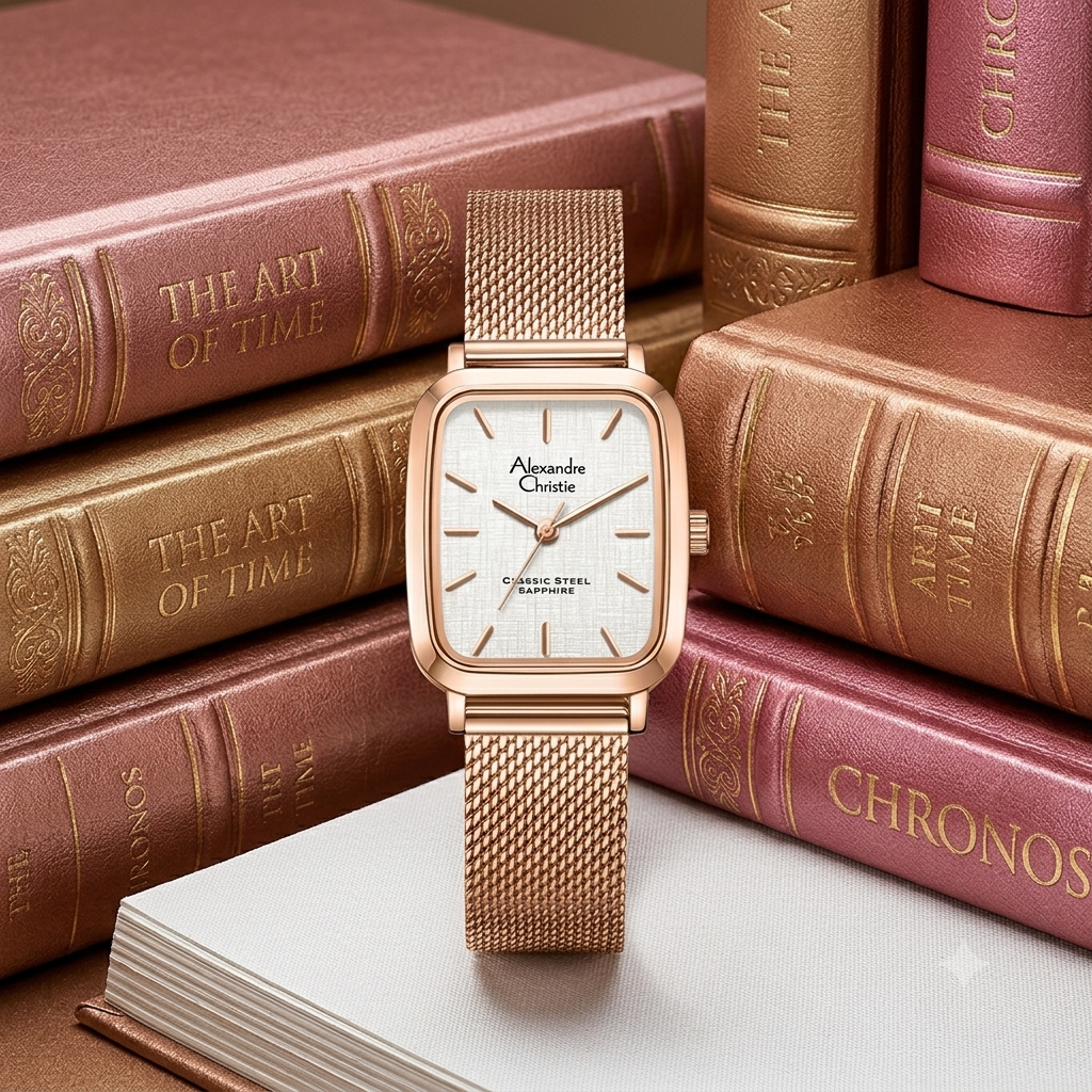 Alexandre Christie 8699 LH Full Rosegold Cewek