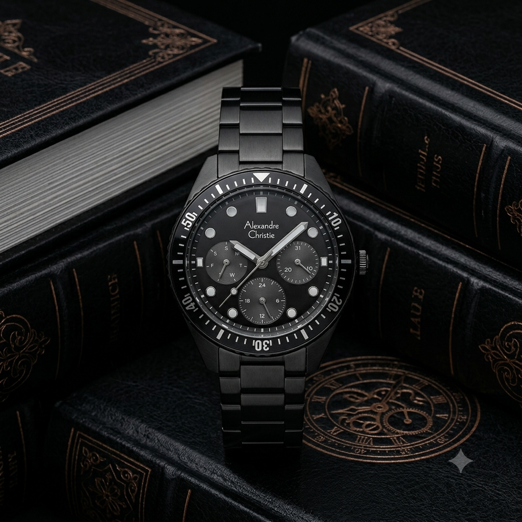Alexandre Christie 6442 BF Full Hitam