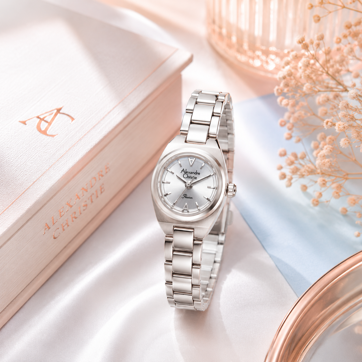 Alexandre Christie 2B67 Rantai Full Silver