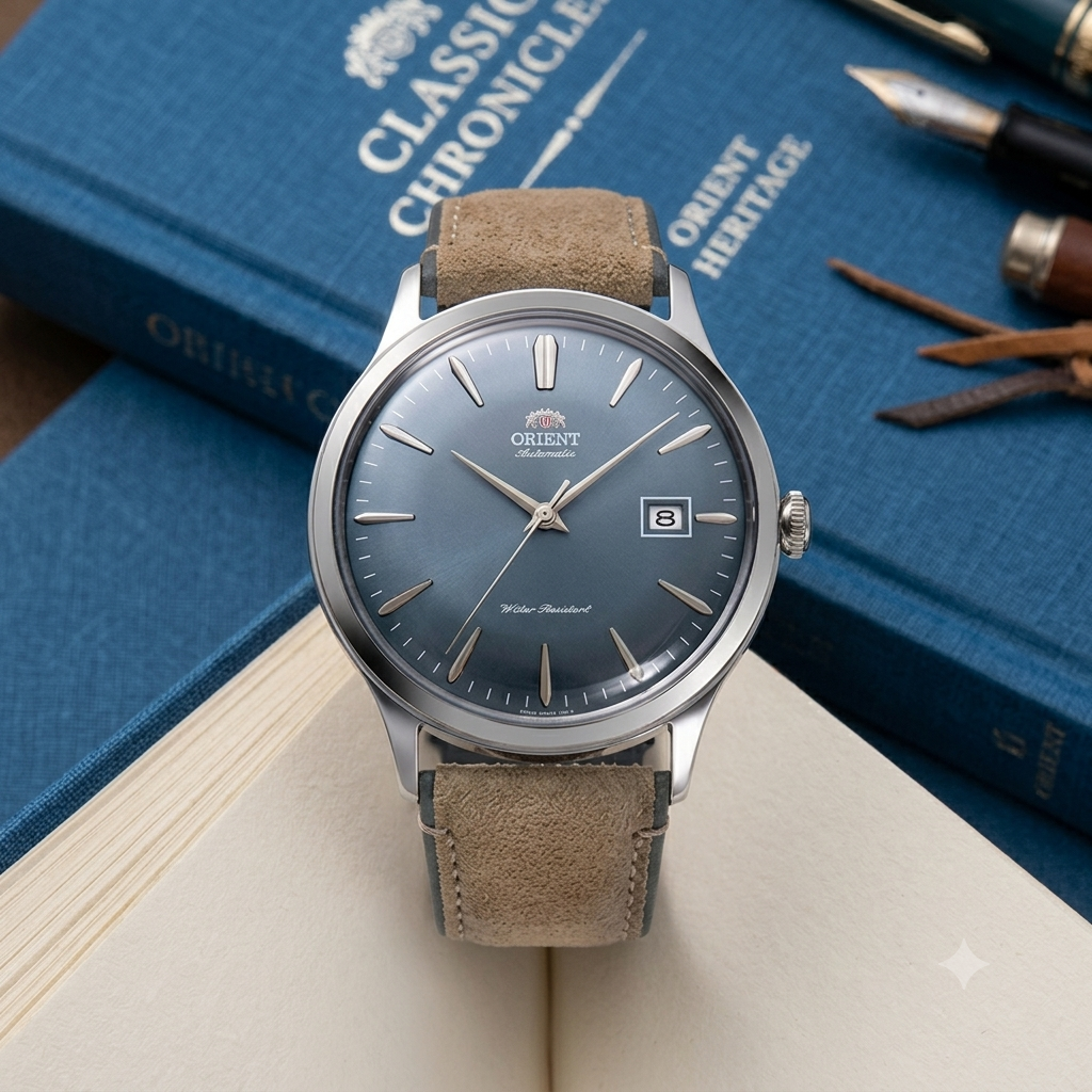 Orient Bambino Classic & Simple Style dengan nomor model RA-AC0P03L