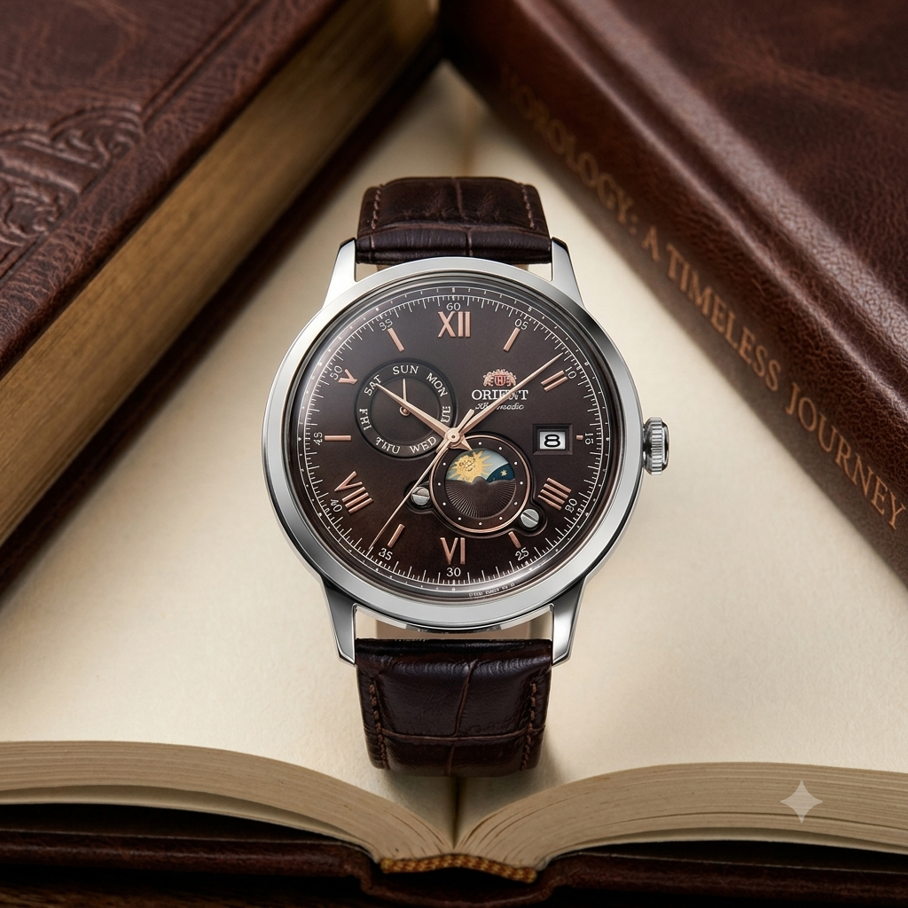 Orient Classic Bambino Sun & Moon (RA-AK0804Y30B)