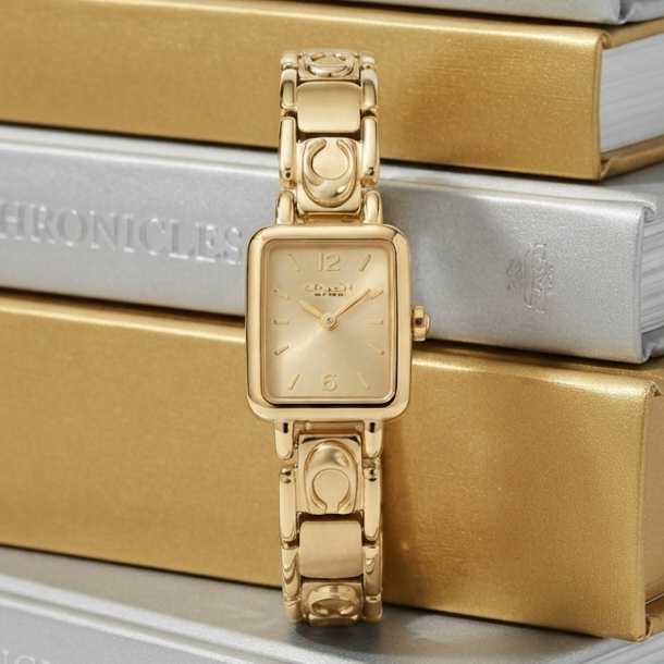 COACH MARA 14504672 Gold Stainlees Steel Strap