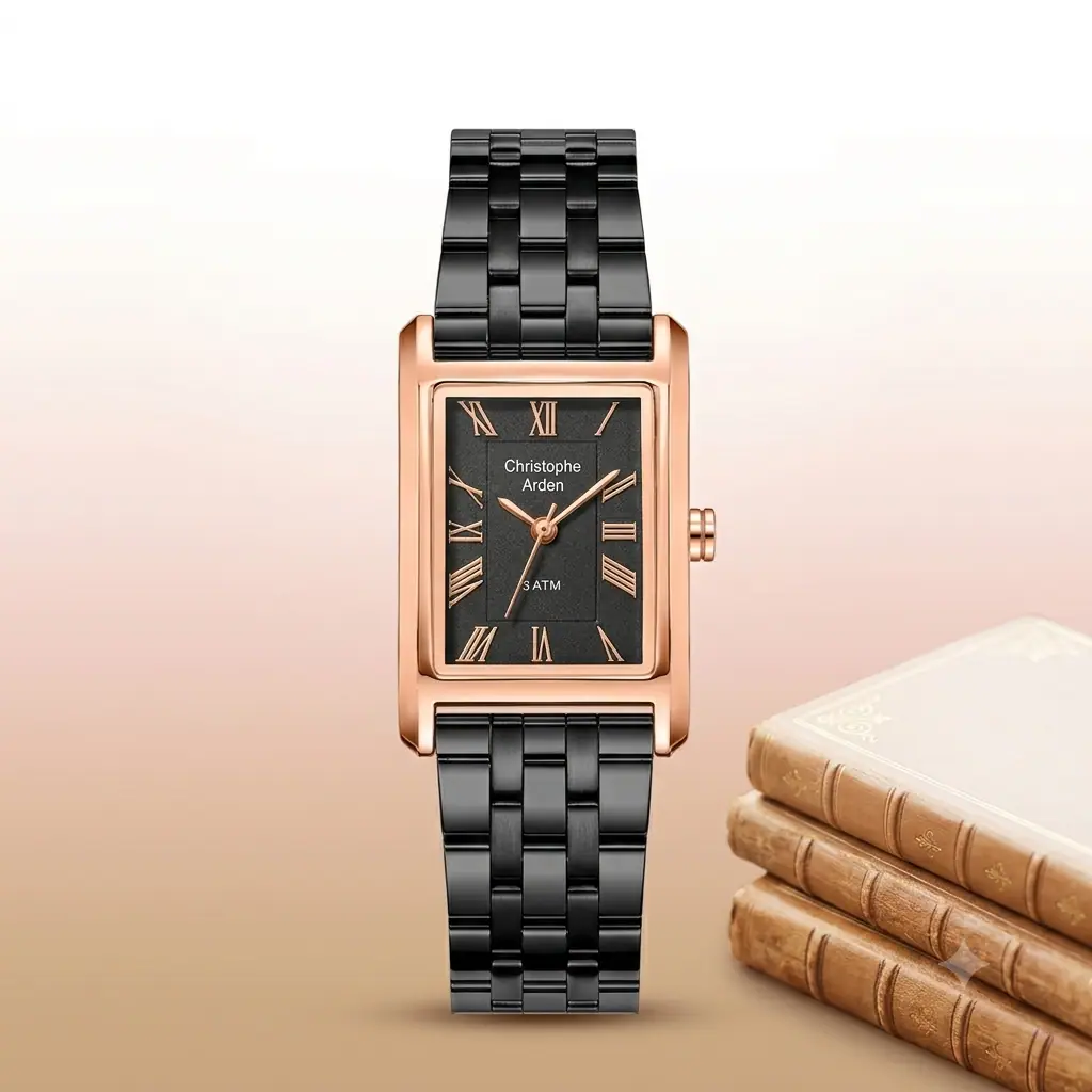 Christophe arden 1006lh Hitam Rosegold 