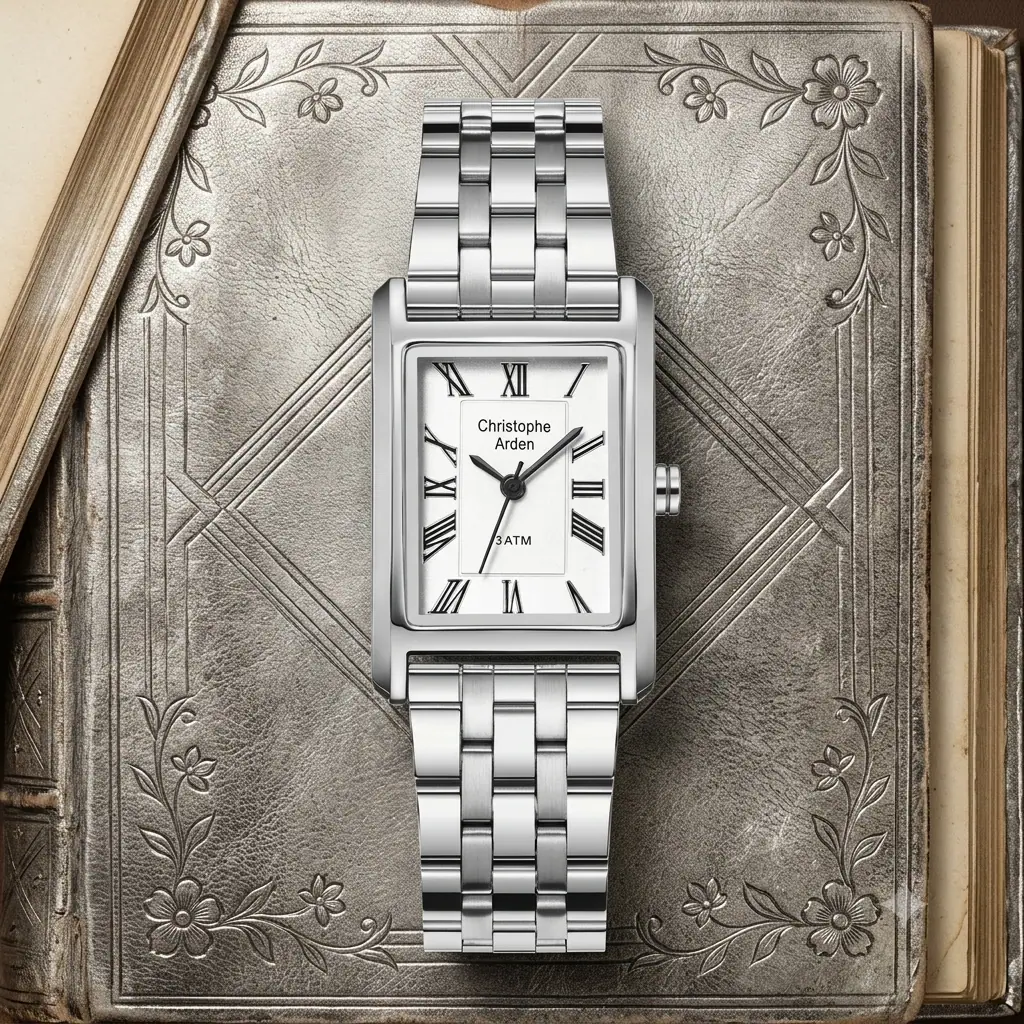 Christophe arden 1006lh silver dasar putih