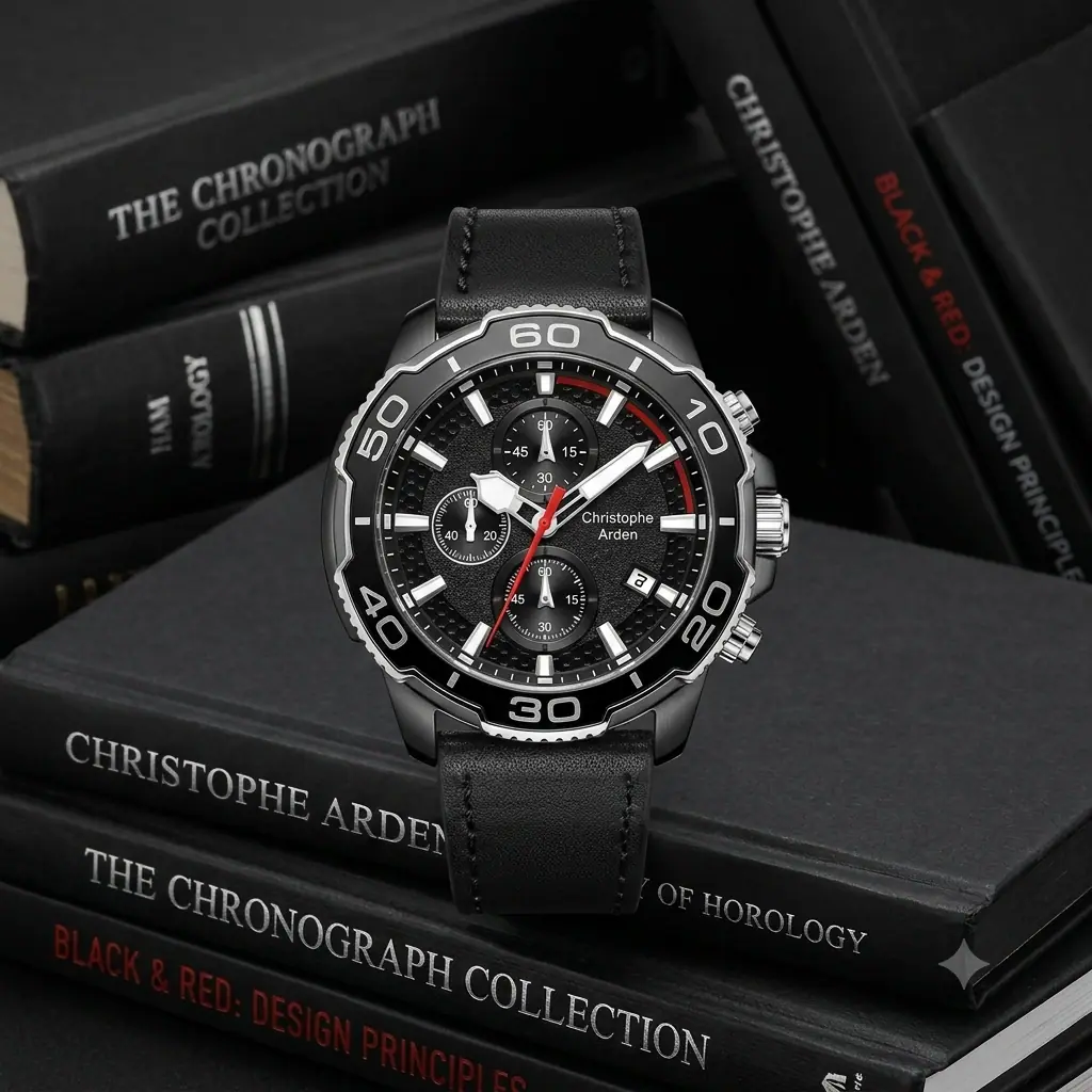 Christophe Arden 3005 Kulit Full Hitam