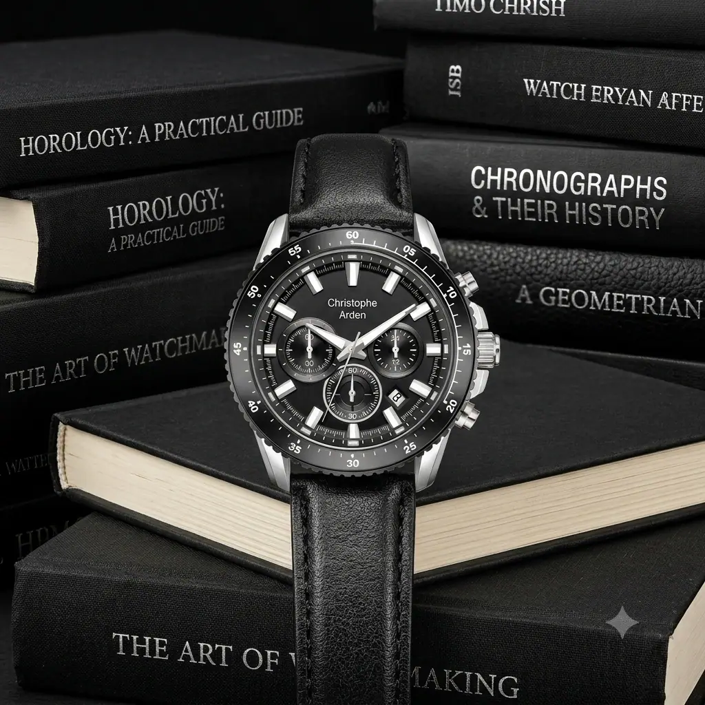 Christophe Arden 3006 Kulit Full Hitam