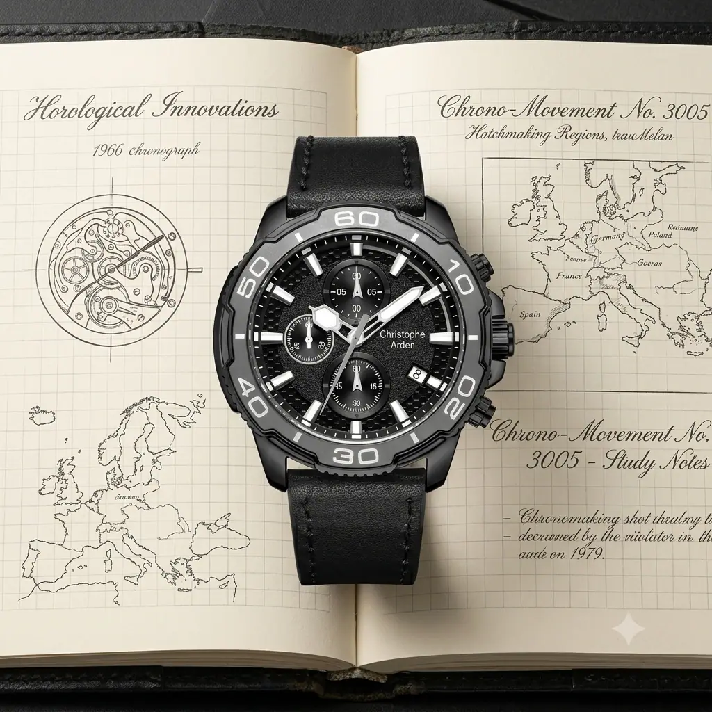 Christophe Arden 3005 MC Full Hitam