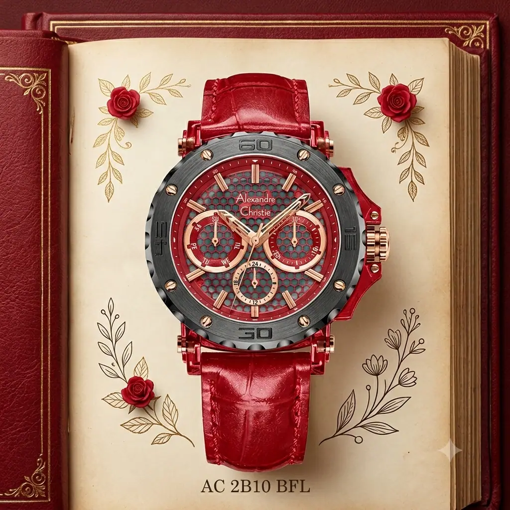 Alexandre Christie 2B10 Kulit Merah