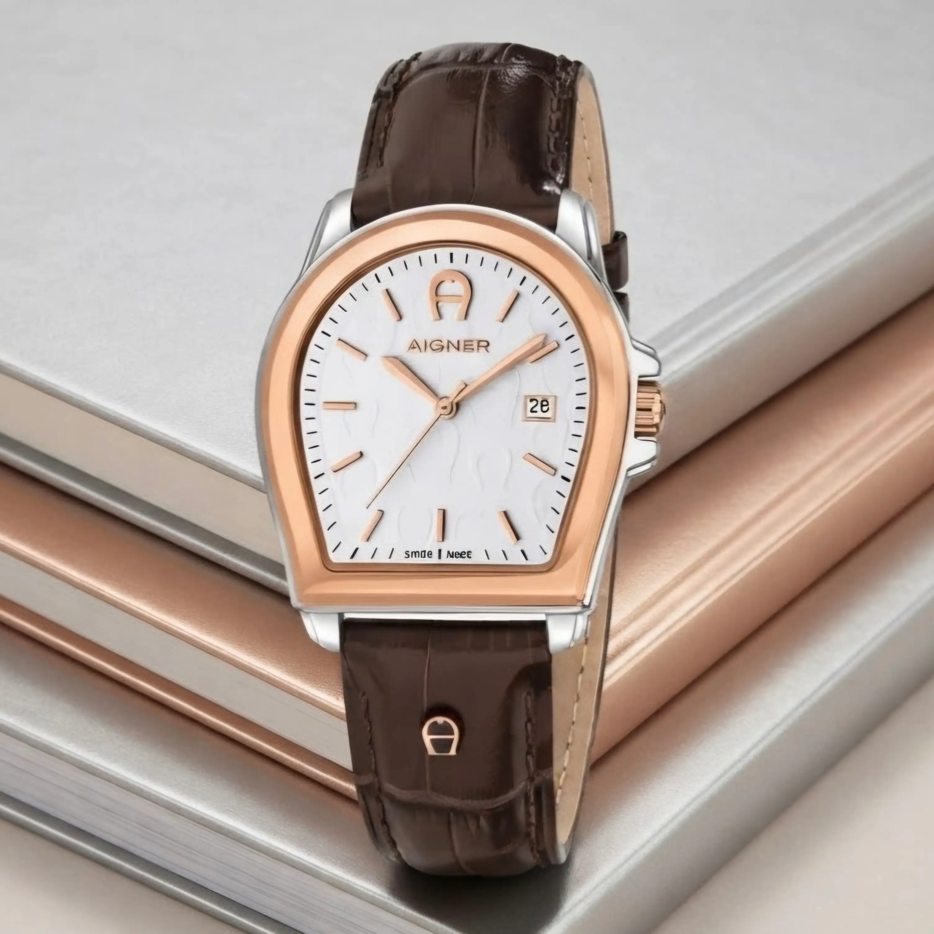 AIGNER VERONA ARWGA4810007 Brown Mens Watch Swiss Made
