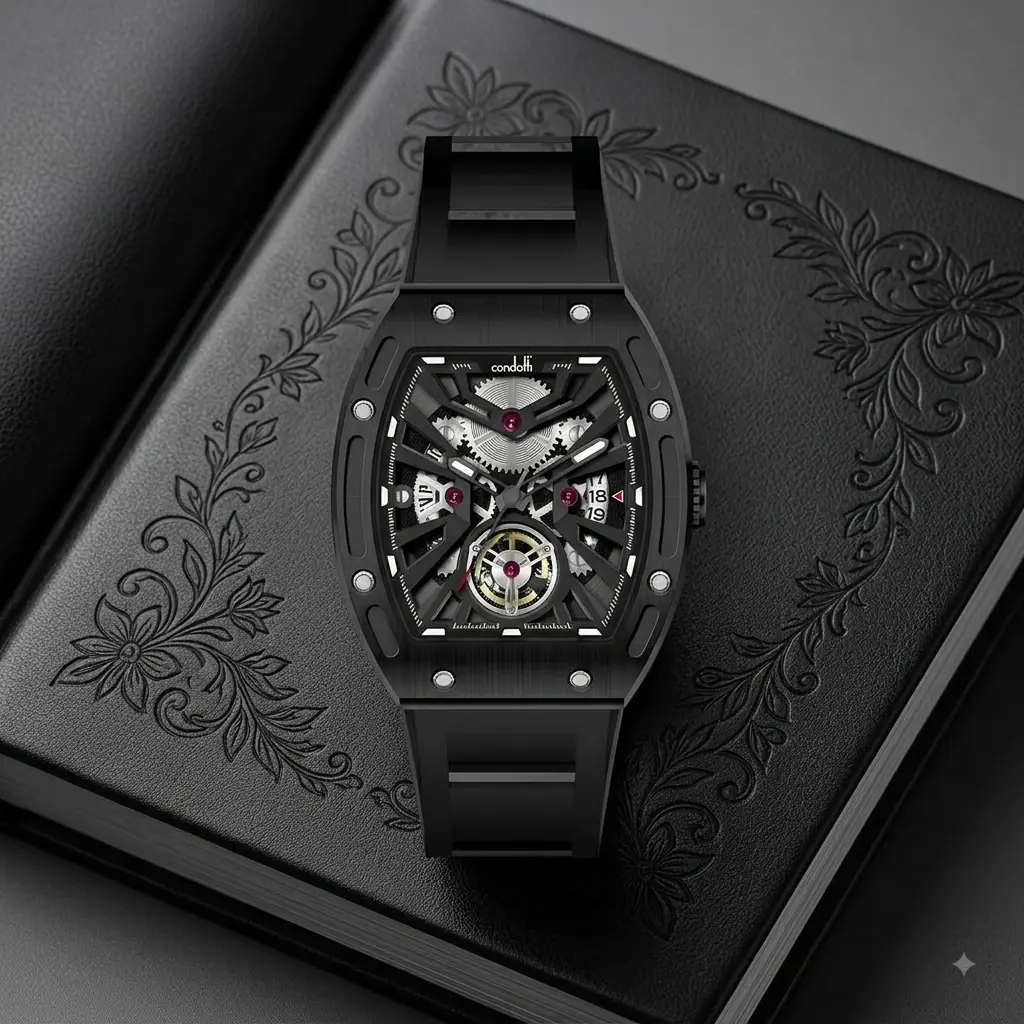 Condotti Milona CN2146-B03-P03 Karet Hitam 