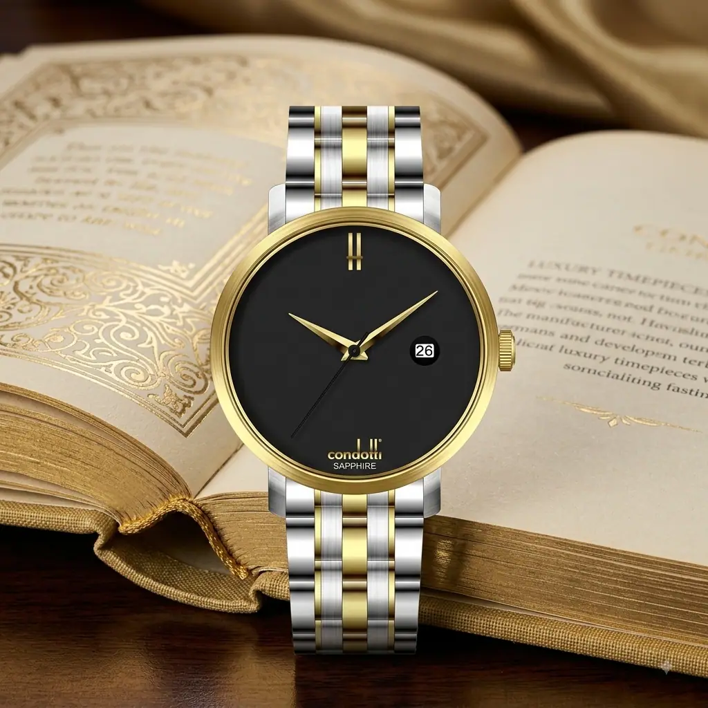 Condotti chiaro CN2083-G03-S18 Rantai Silver Kombinasi Gold
