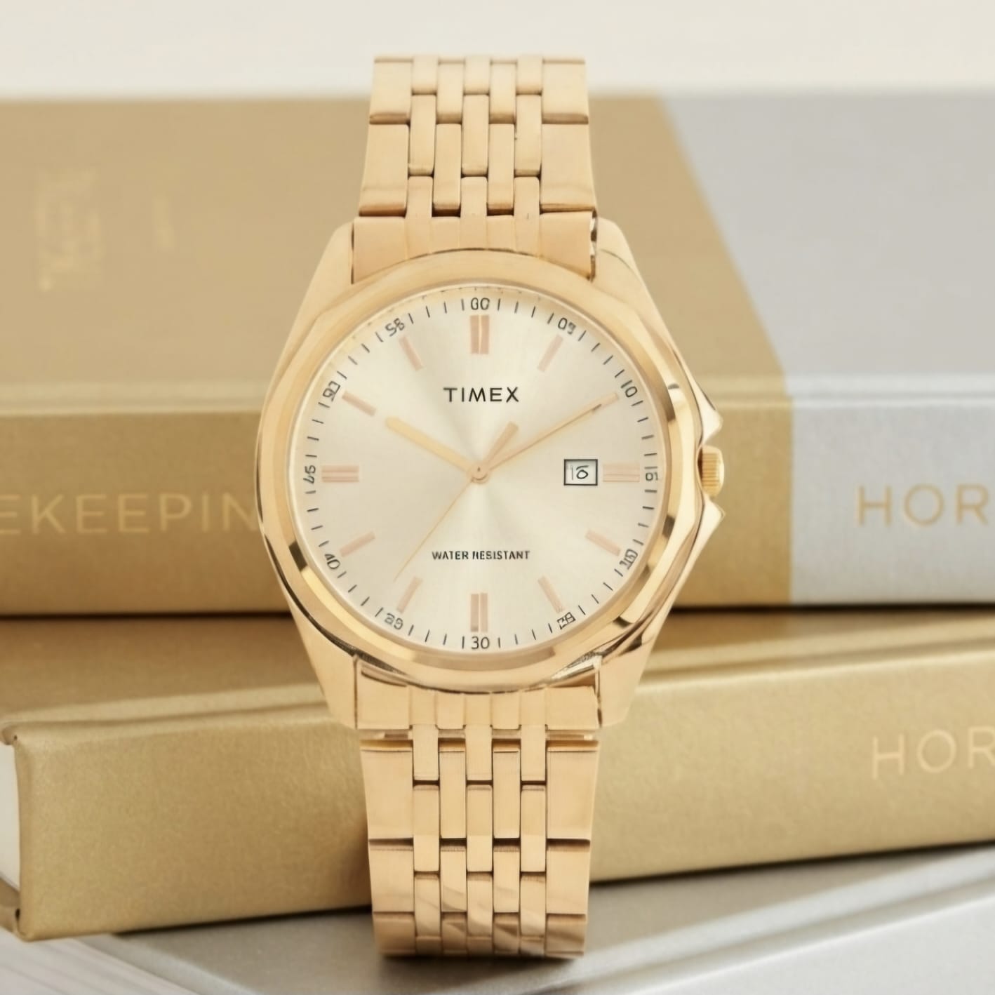Timex TW2Y98200 Rantai Full Gold