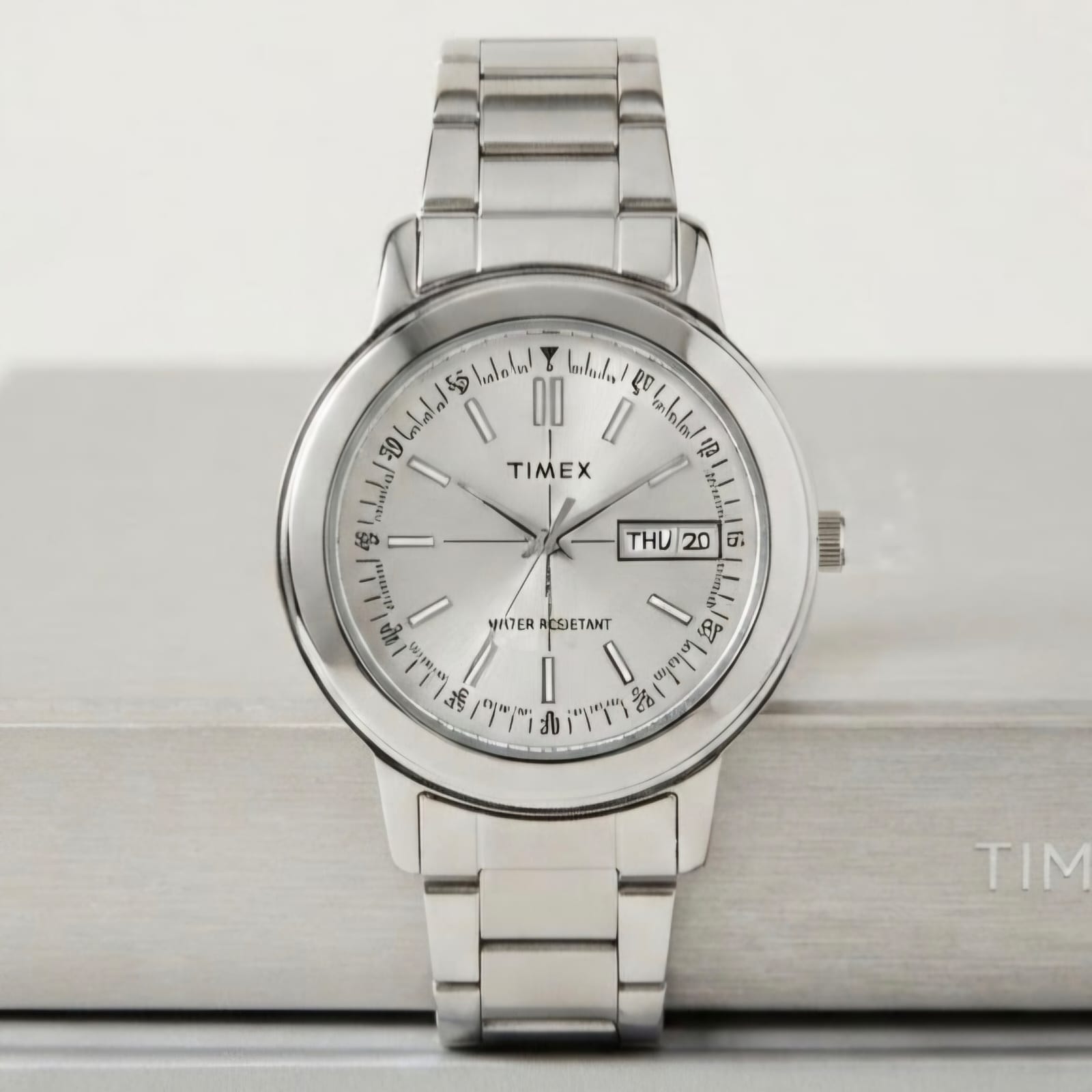 Timex TW2Y96500 Rantai Full Silver