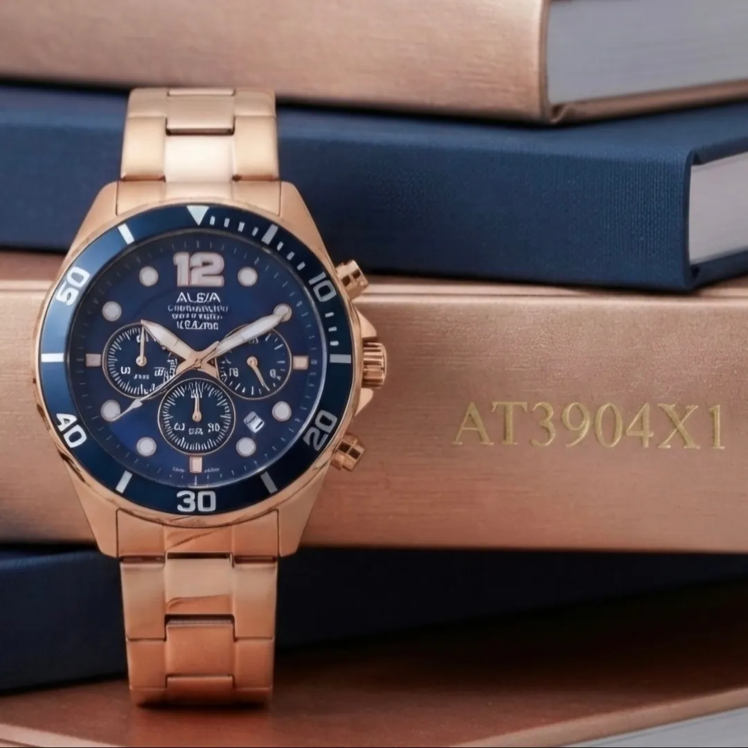 AT3904X1 PRIA ROSEGOLD DIAL BLUE
