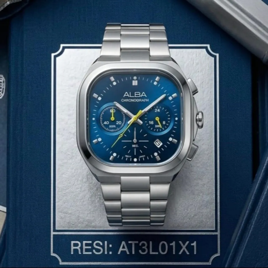 AT3L01X1 PRIA SILVER DIAL BLUE