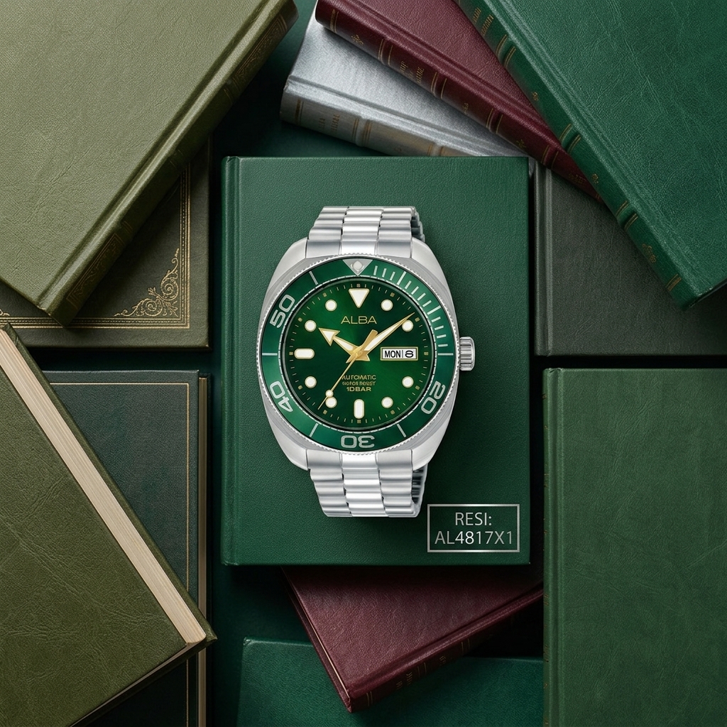 ALBA AL4817X1 SILVER GREEN
